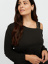 Plush one-shoulder top image number 2