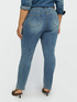 Jean slim girl fit avec strass image number 1