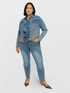 Jean slim girl fit avec strass image number 3