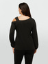 Plush one-shoulder top image number 1