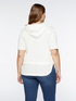 Pullover aus Leinen und Baumwolle mit Kapuze image number 1