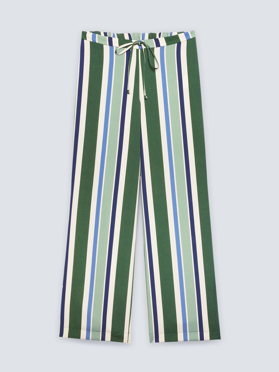 Striped trousers