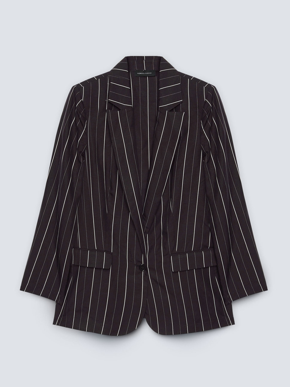 Pinstripe blazer