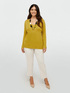 LENZING™ ECOVERO™ viscose V-neck sweater image number 2