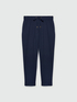 Pantalon jogger en viscose LENZING™ ECOVERO™ image number 4