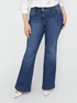 Jeans flare Turchese image number 1