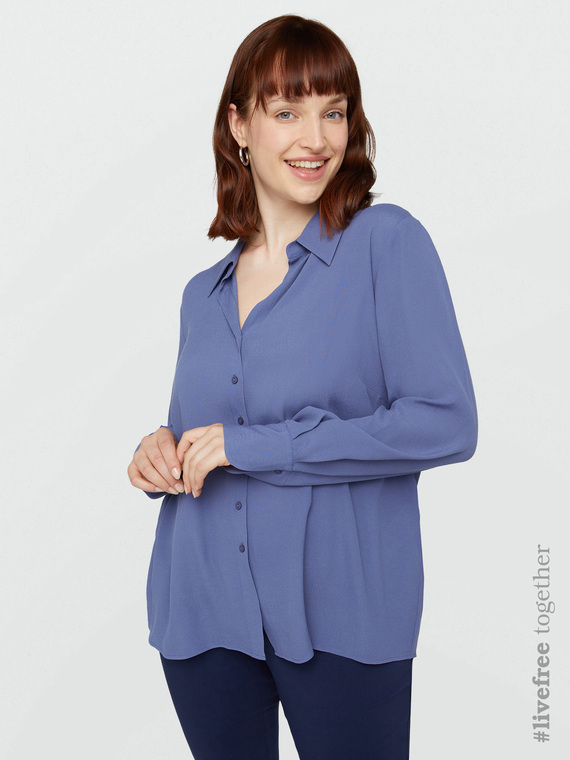 Camicia  in viscosa LENZING™ ECOVERO™