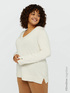 LENZING™ ECOVERO™ viscose V-neck sweater image number 0