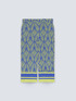 ECOVERO™ viscose printed cropped trousers image number 4