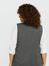 Gilet en tissu gris chiné image number 1