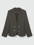 Blazer gris chiné image number 4