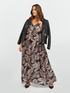 Long printed frock image number 0