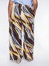 Trousers with zebra print image number 1