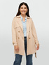 Scuba fabric trench coat image number 3