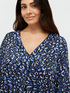 Bluse mit Animalier-Muster image number 3