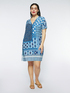 Patterned midi dress image number 0