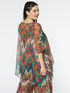 Chevron pattern kaftan dress image number 2