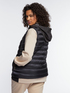 Sleeveless down jacket with hood image number 1