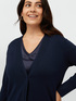 LENZING™ ECOVERO™ viscose cardigan image number 3