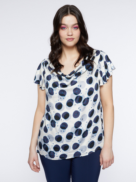 Polka dot top