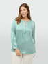 Printed satin blouse image number 2