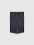 Denim pencil skirt image number 5