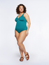 Cut-out one-piece swimsuit image number 1