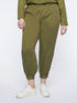 Cropped lyocell trousers image number 0