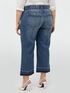 Cropped jeans with slant pockets image number 1