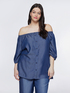 Blusa off shoulders in TENCEL™ image number 3