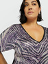 T-shirt with full sequin embroidery image number 3