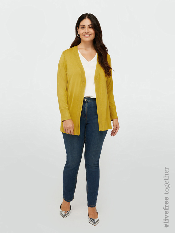 Cardigan en viscose LENZING™ ECOVERO™