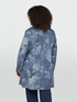 Lightweight denim effect printed coat image number 1