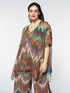 Kaftan-Kleid mit Chevron-Muster image number 3