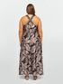 Long printed frock image number 1