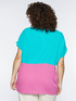 Blusa bicolor image number 1