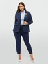 LENZING™ ECOVERO™ viscose blazer with brooch image number 3