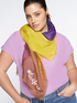 Foulard stampato con logo image number 2