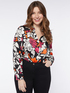 Floral viscose shirt image number 0