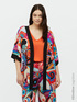 Multicolour LENZING™ ECOVERO™ viscose kimono image number 1