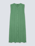 Long crépon dress image number 4