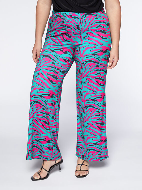 Pantalon imprimé animalier