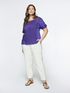 Linen and cotton blouse image number 0