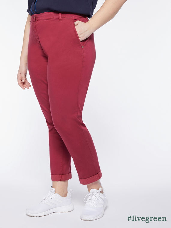 Pantalon chino en coton en TENCEL™