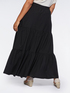 Long flounced skirt image number 1