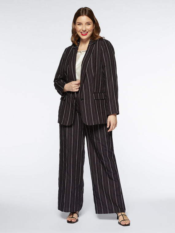 Pinstripe blazer