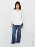 Flare-Jeans Turchese image number 2