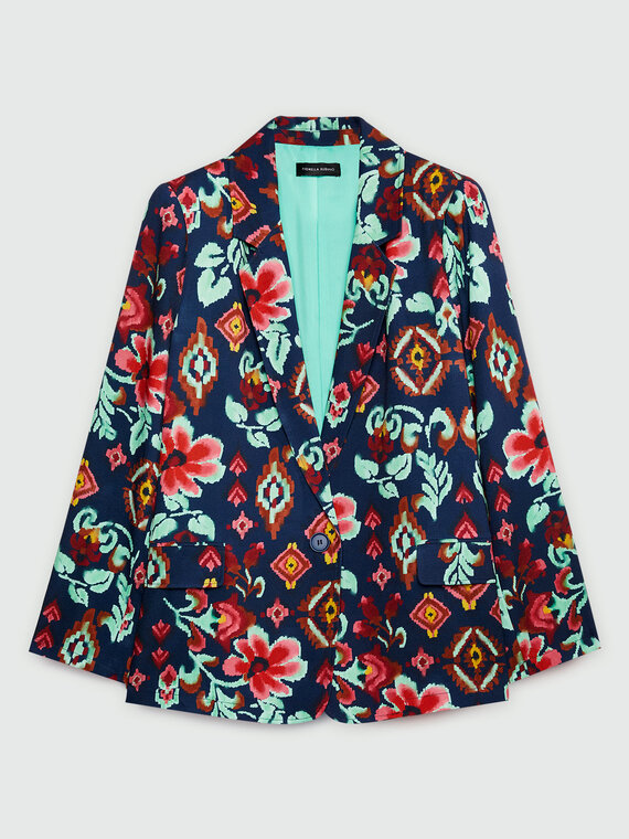 Blazer estampado