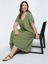 ECOVERO™ long viscose dress image number 3