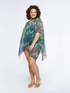 Robe caftan fantaisie motif chevron image number 1